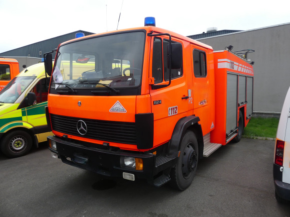 Camion de pompier Mercedes-Benz 1124F (1996-31.393 km) - Truk pemadam kebakaran: gambar 1 Camion de pompier Mercedes-Benz 1124F (1996-31.393 km) - Truk pemadam kebakaran: gambar 1