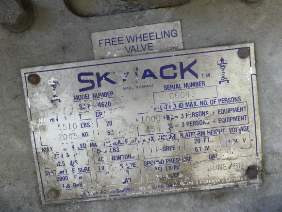 Nacelle ciseaux électrique Skyjack SJI 4620 - Scissor lifts: gambar 2 Nacelle ciseaux électrique Skyjack SJI 4620 - Scissor lifts: gambar 2