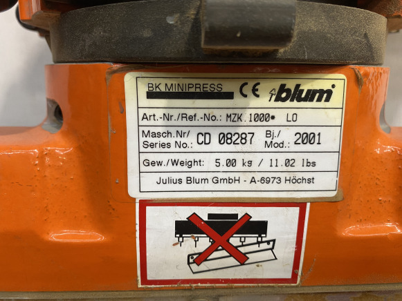 Perceuses multibroches BLUM MZK 1000 - Mesin pengerjaan logam: gambar 2 Perceuses multibroches BLUM MZK 1000 - Mesin pengerjaan logam: gambar 2