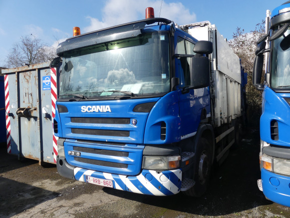 REF:1247 - Camion poubelle Scania P360 (2011 - 211.813 km) - Truk sampah: gambar 1 REF:1247 - Camion poubelle Scania P360 (2011 - 211.813 km) - Truk sampah: gambar 1