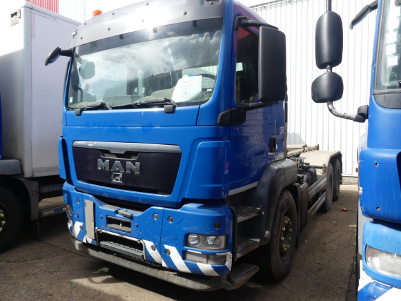 REF:1276 - Camion porte-container MAN TGS (2011-837.710 km) - Hook lift: gambar 1 REF:1276 - Camion porte-container MAN TGS (2011-837.710 km) - Hook lift: gambar 1