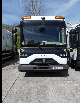 REF:3351 - Camion poubelle Renault Elite 4X2 (2011-82.270 km) - Truk sampah: gambar 2 REF:3351 - Camion poubelle Renault Elite 4X2 (2011-82.270 km) - Truk sampah: gambar 2