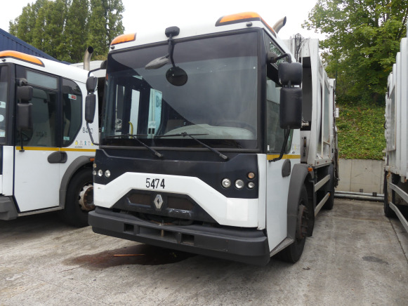 REF:5474 - Camion poubelle Renault Access (VIN: SEG1930BL5BD17874) - Truk sampah: gambar 1 REF:5474 - Camion poubelle Renault Access (VIN: SEG1930BL5BD17874) - Truk sampah: gambar 1