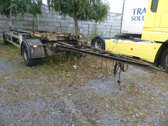 REF:6149 - Remorque porte-container Burg BPA 09-09 ACXXX - Trailer lewati: gambar 2 REF:6149 - Remorque porte-container Burg BPA 09-09 ACXXX - Trailer lewati: gambar 2
