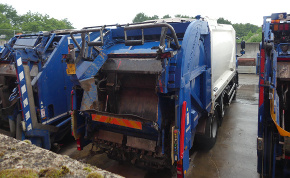 REF:66-BDT-7 - Camion poubelle DAF CF 290 FAG (2014-222.764 km) - Truk sampah: gambar 3 REF:66-BDT-7 - Camion poubelle DAF CF 290 FAG (2014-222.764 km) - Truk sampah: gambar 3