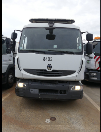 REF:8403 - Camion poubelle Renault Midlum (2013-160.268 km)(VIN:VF644AHL000007252) - Truk sampah: gambar 2 REF:8403 - Camion poubelle Renault Midlum (2013-160.268 km)(VIN:VF644AHL000007252) - Truk sampah: gambar 2
