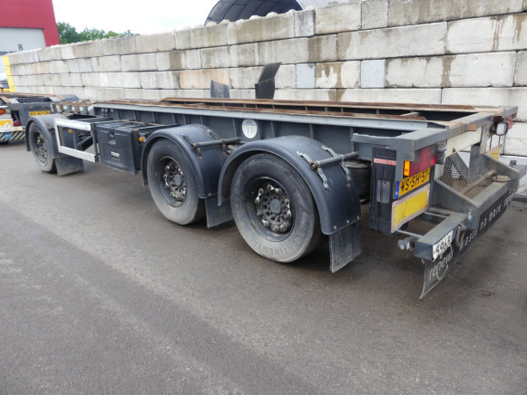 REF:WS-SH-57 - Remorque porte container GS Meppel ALC-2700N - Trailer pengangkut mobil: gambar 2 REF:WS-SH-57 - Remorque porte container GS Meppel ALC-2700N - Trailer pengangkut mobil: gambar 2