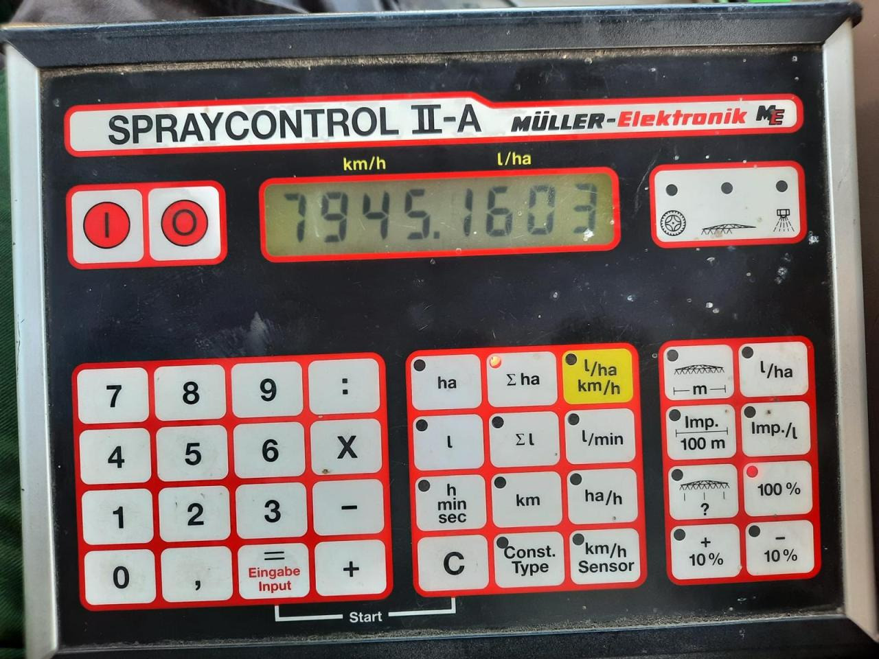 Amazone UG 3000 - Penyemprot tertinggal: gambar 5 Amazone UG 3000 - Penyemprot tertinggal: gambar 5