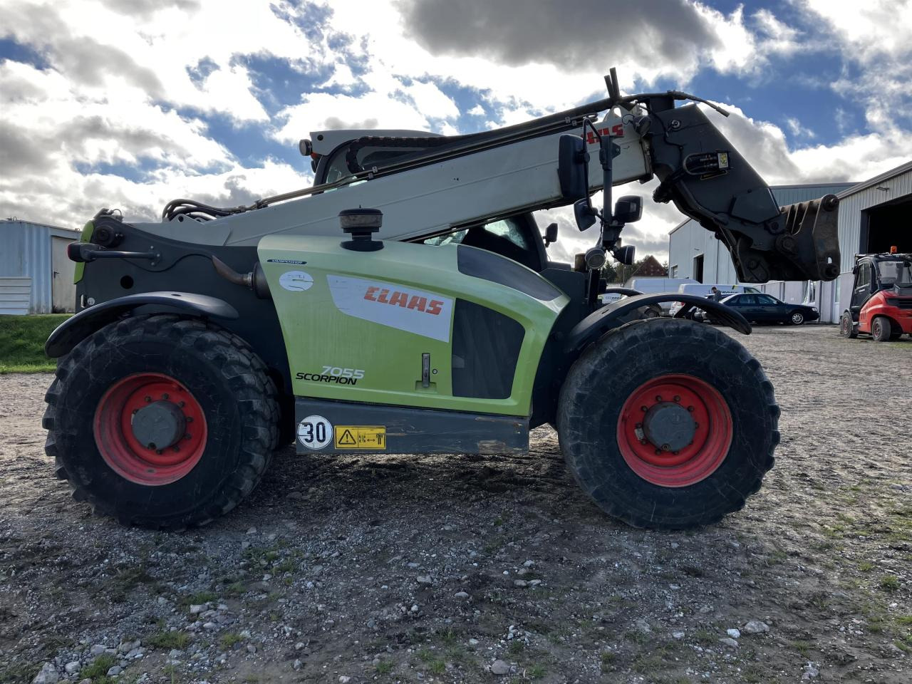 CLAAS Scorpion 7055 - Telehandler: gambar 2 CLAAS Scorpion 7055 - Telehandler: gambar 2