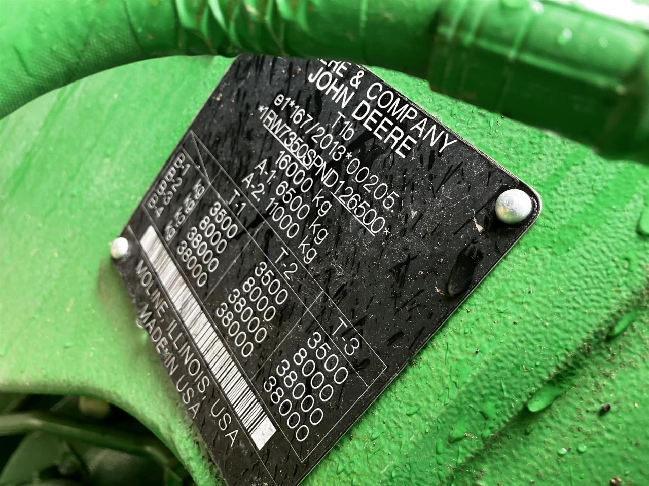 Traktor John Deere 7R 350: gambar 14