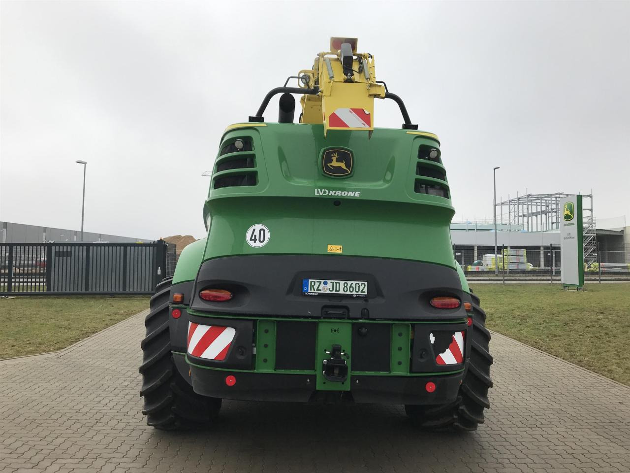 John Deere 8600 - Pemanen hijauan: gambar 4 John Deere 8600 - Pemanen hijauan: gambar 4