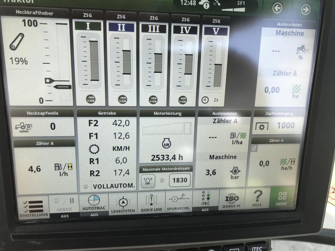 Traktor John Deere 8RX 410: gambar 8