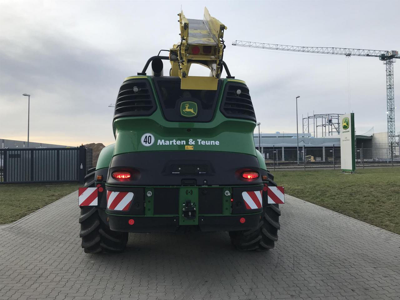 John Deere 9800 - Pemanen hijauan: gambar 4 John Deere 9800 - Pemanen hijauan: gambar 4