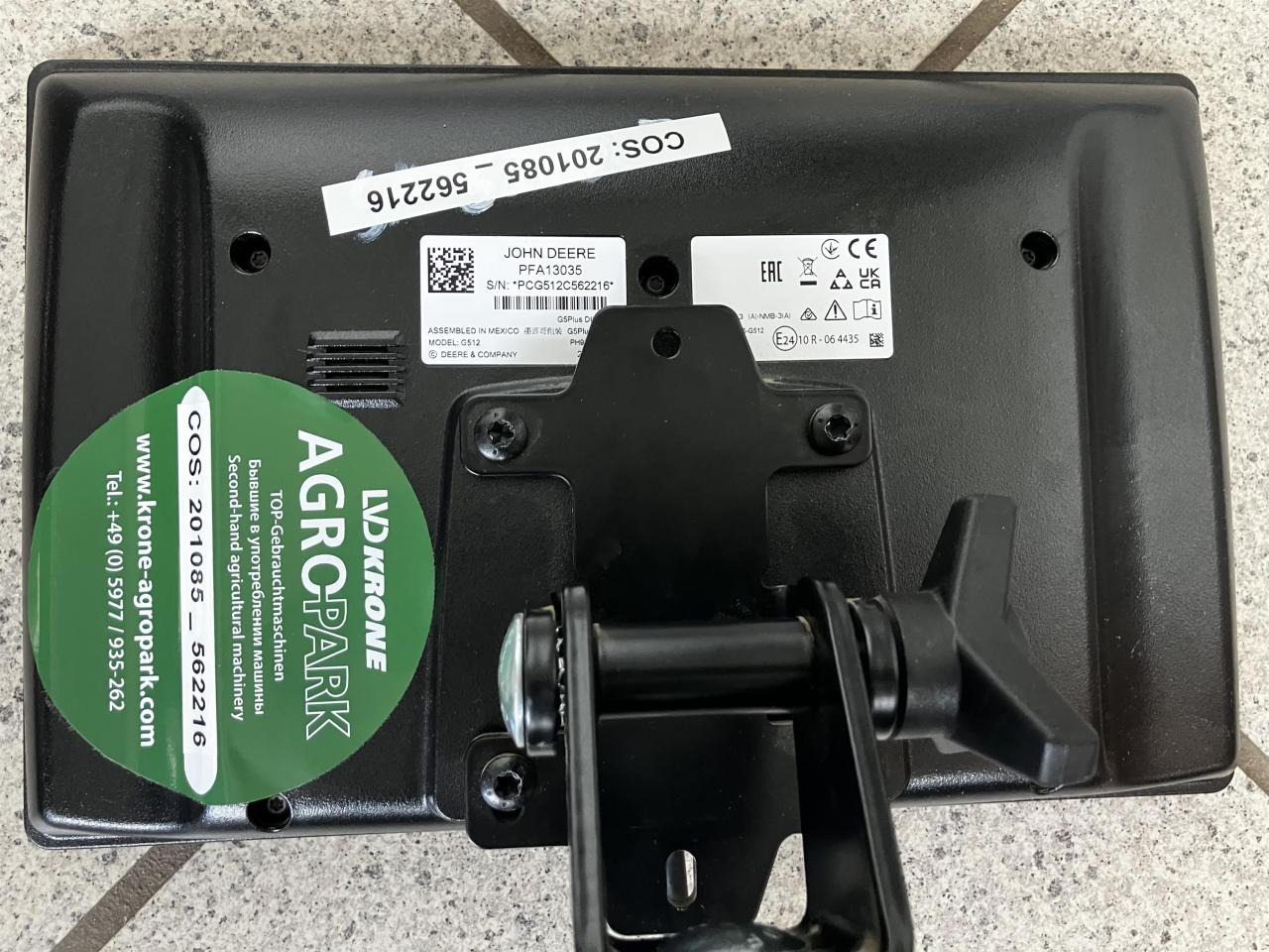 John Deere G5 Plus Zusatzdisplay - Sistem navigasi untuk Peralatan pertanian: gambar 3 John Deere G5 Plus Zusatzdisplay - Sistem navigasi untuk Peralatan pertanian: gambar 3