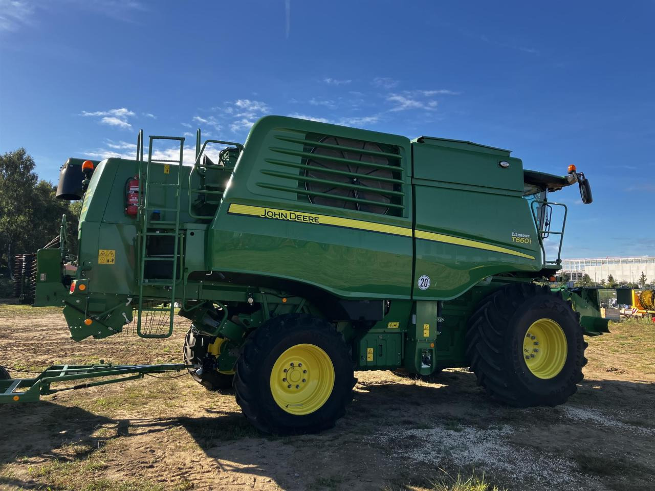 John Deere T660i - Pemanen gabungan: gambar 2 John Deere T660i - Pemanen gabungan: gambar 2