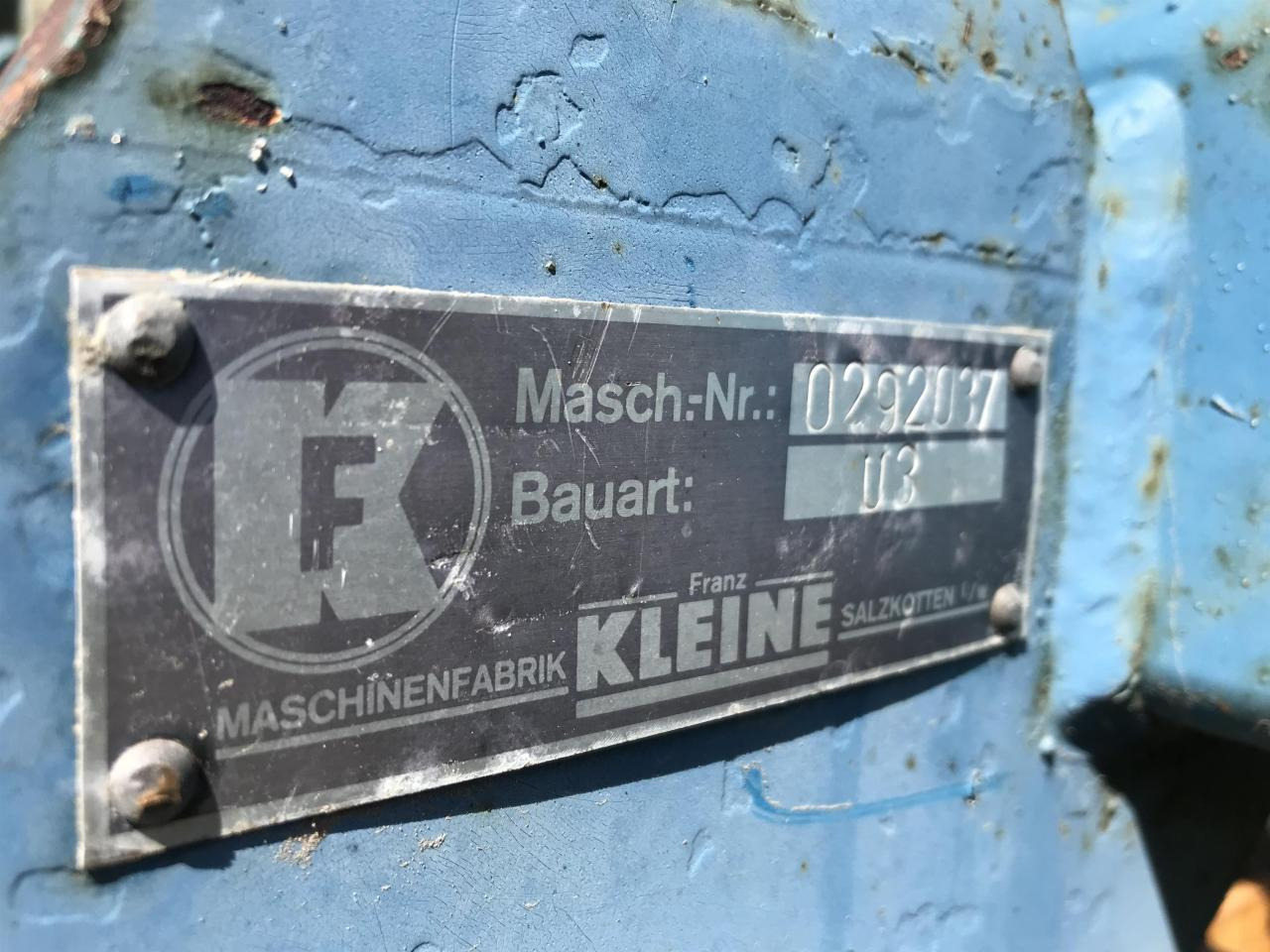 Bor benih Kleine Uni Corn 3: gambar 13 Bor benih Kleine Uni Corn 3: gambar 13