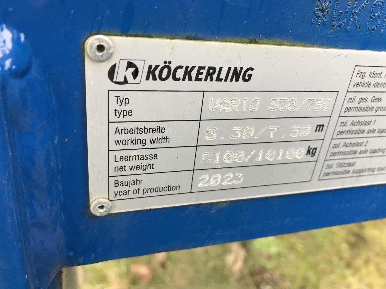 Köckerling Vario 530/750 - Petani: gambar 5 Köckerling Vario 530/750 - Petani: gambar 5