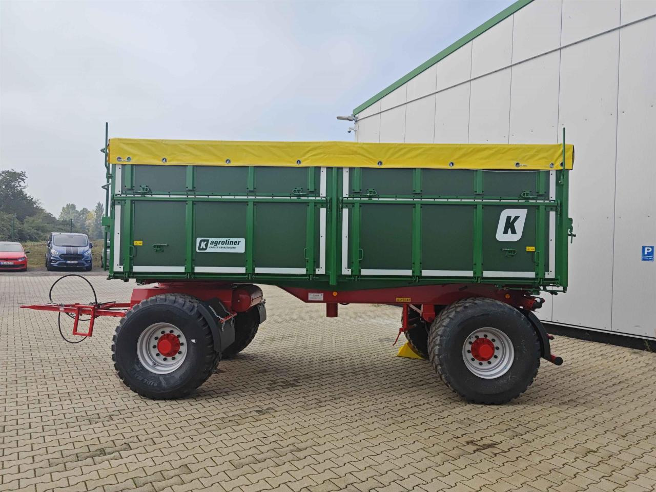 Trailer jungkit Kröger HKD 302: gambar 6