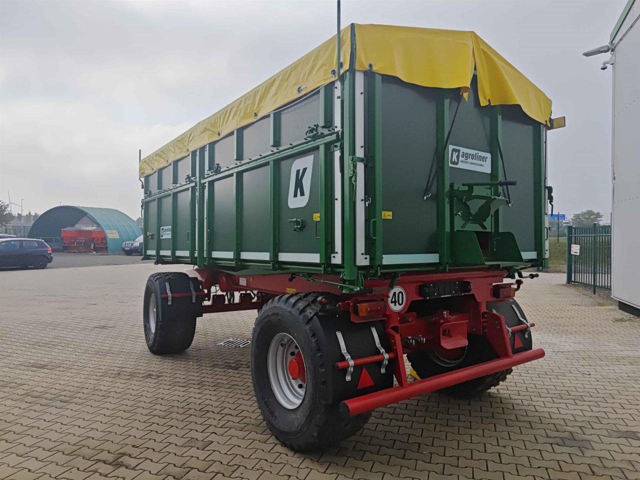 Kröger HKD 302 - Trailer jungkit: gambar 5 Kröger HKD 302 - Trailer jungkit: gambar 5