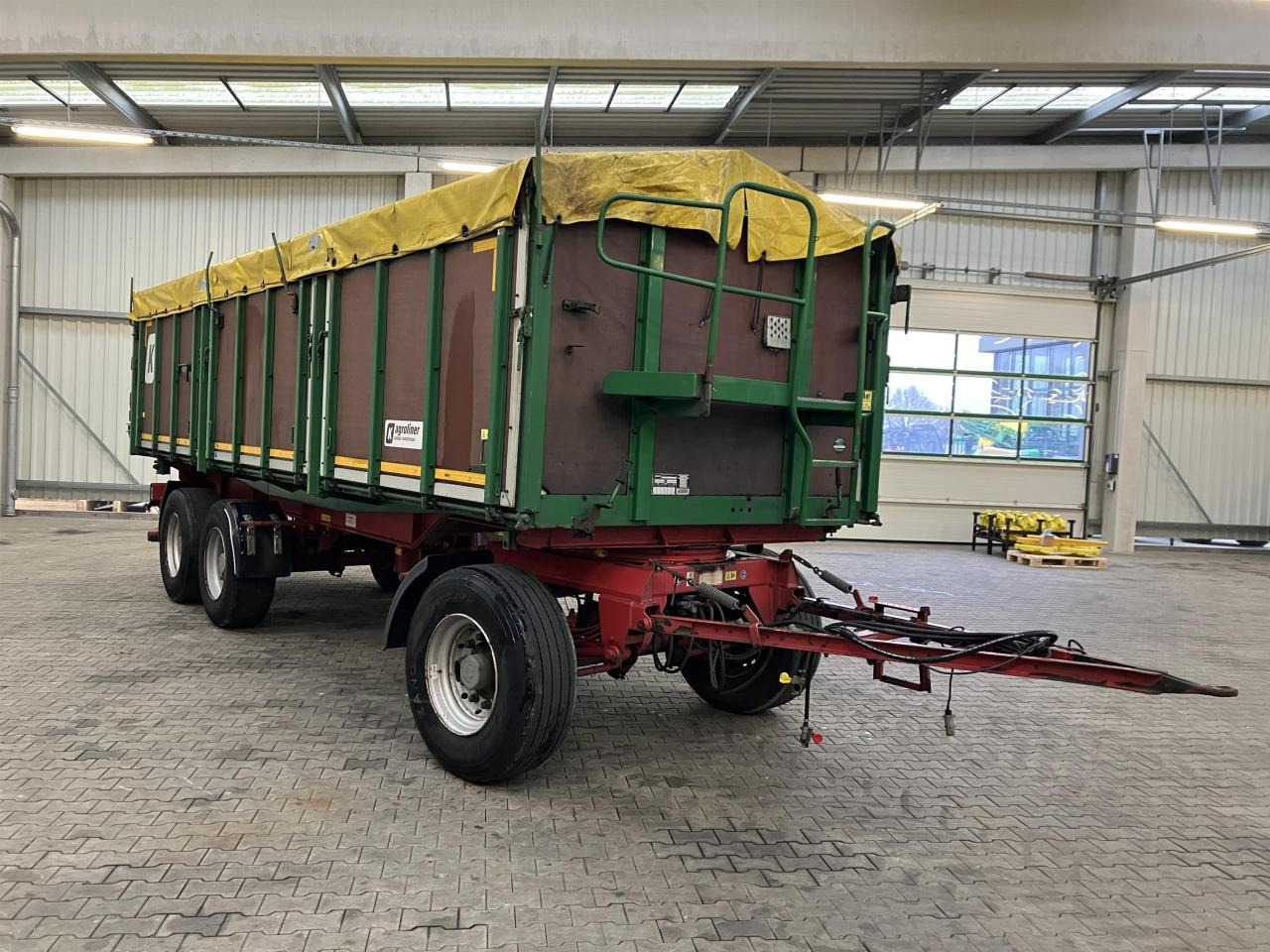 Kröger HKD 402 - Trailer jungkit: gambar 1 Kröger HKD 402 - Trailer jungkit: gambar 1