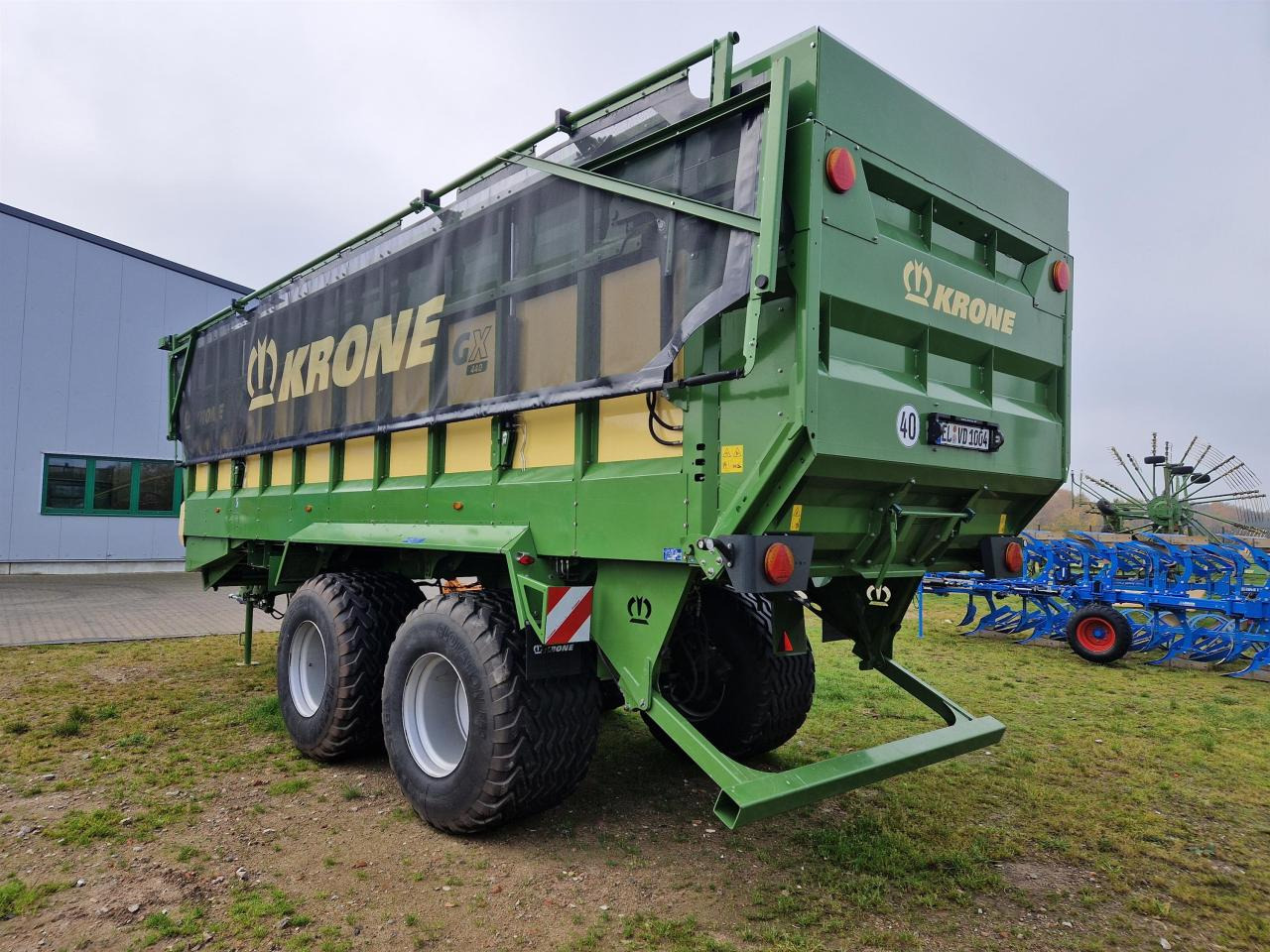 Krone GX 440 - Trailer jungkit pertanian/ Tempat sampah: gambar 3 Krone GX 440 - Trailer jungkit pertanian/ Tempat sampah: gambar 3