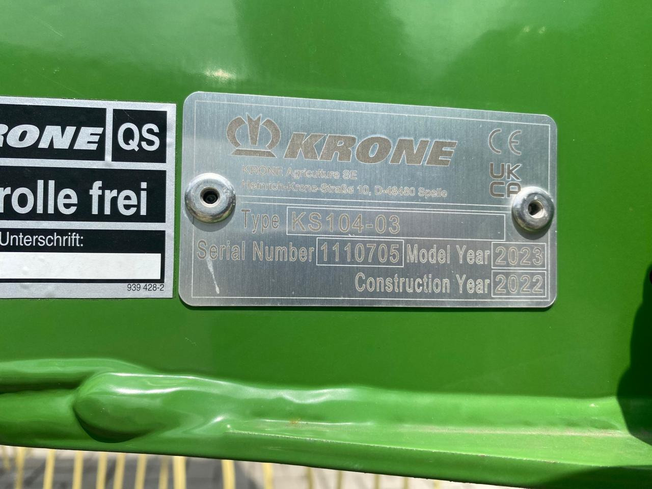 Krone Swadro S 420 - Tedder/ Menyapu: gambar 5 Krone Swadro S 420 - Tedder/ Menyapu: gambar 5
