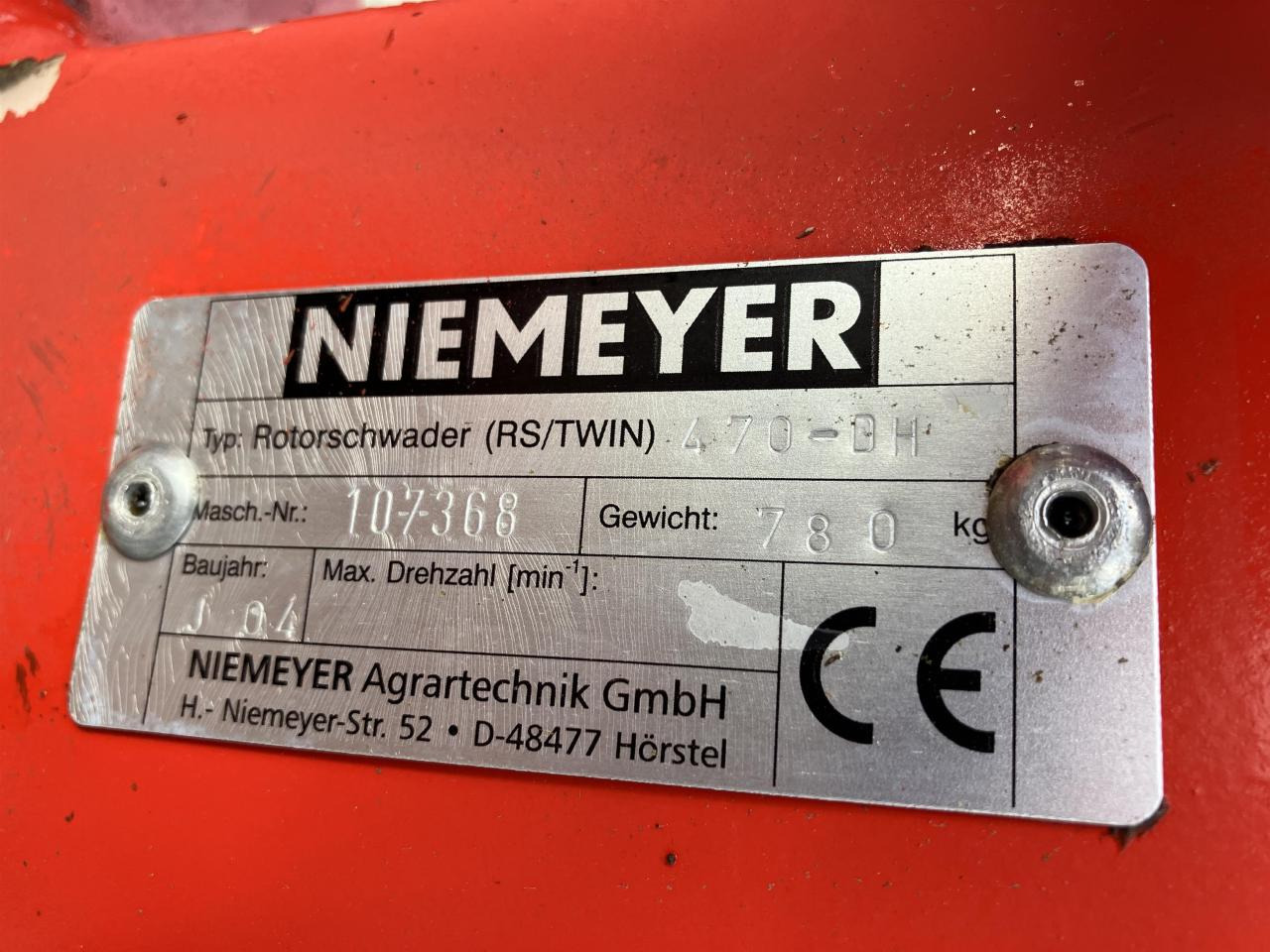 Niemeyer Twin 470 -DH - Tedder/ Menyapu: gambar 5 Niemeyer Twin 470 -DH - Tedder/ Menyapu: gambar 5