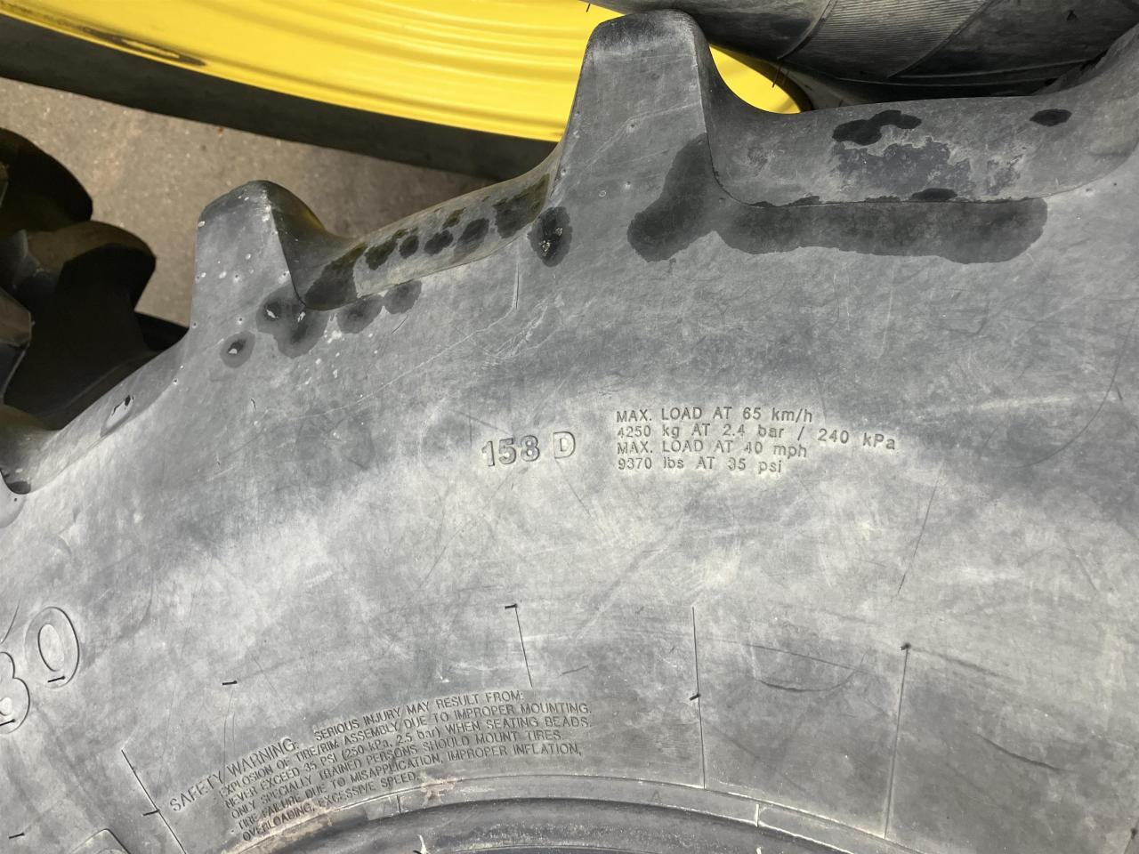 Vredestein 600/70R30 - Ban untuk Peralatan pertanian: gambar 4 Vredestein 600/70R30 - Ban untuk Peralatan pertanian: gambar 4