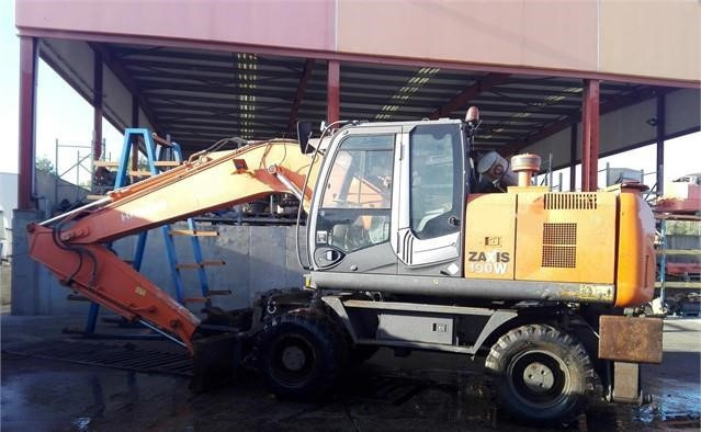 Excavadoras de ruedas HITACHI ZX190W-3 - Ekskavator roda: gambar 1 Excavadoras de ruedas HITACHI ZX190W-3 - Ekskavator roda: gambar 1