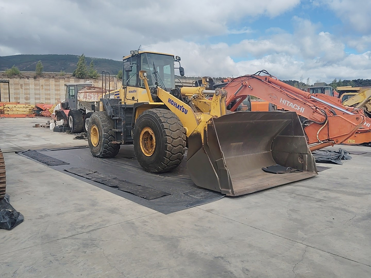 KOMATSU WA480-5H - Wheel loader: gambar 2 KOMATSU WA480-5H - Wheel loader: gambar 2
