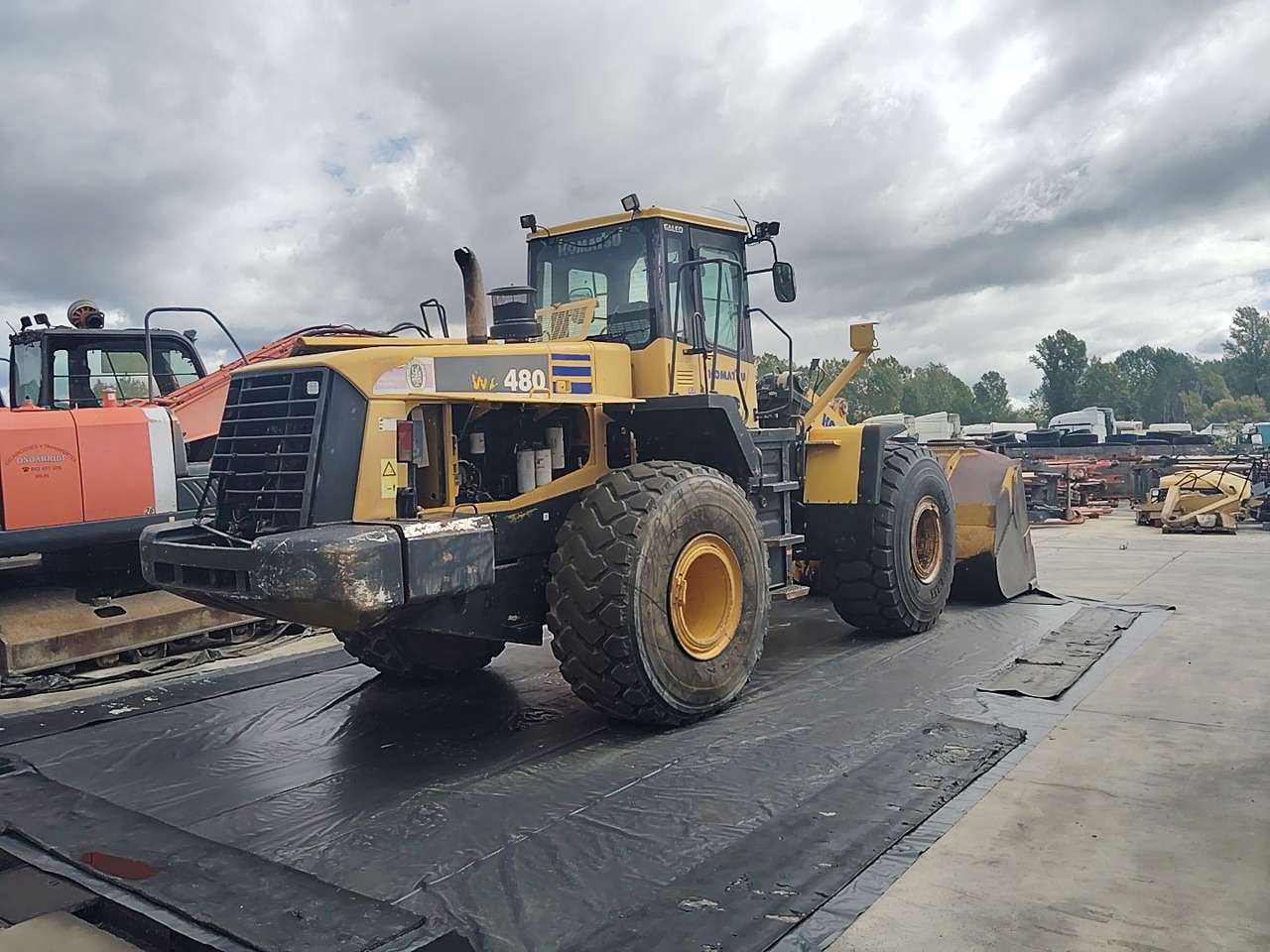 KOMATSU WA480-5H - Wheel loader: gambar 4 KOMATSU WA480-5H - Wheel loader: gambar 4