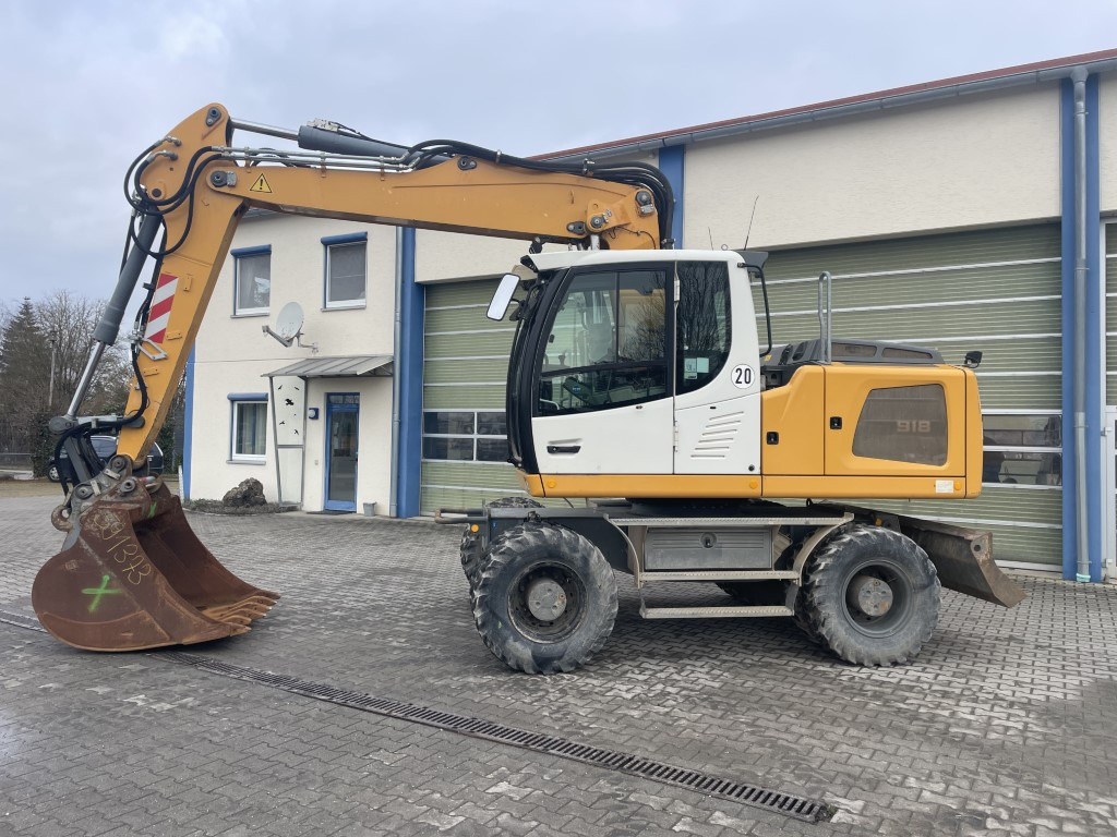 LIEBHERR A 918, Likufix SW 48 - Ekskavator roda: gambar 2 LIEBHERR A 918, Likufix SW 48 - Ekskavator roda: gambar 2