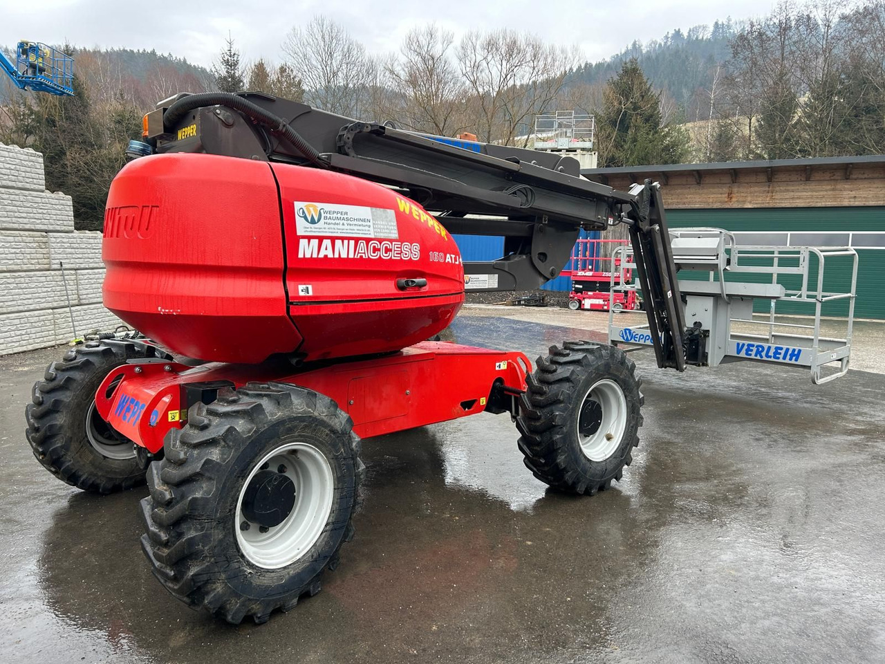 Manitou 160ATJ + - Boom artikulasi: gambar 2 Manitou 160ATJ + - Boom artikulasi: gambar 2