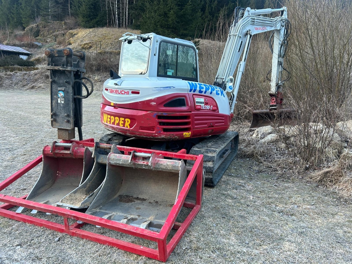 Takeuchi TB290-2 Bagger, Minibagger - Ekskavator mini: gambar 3 Takeuchi TB290-2 Bagger, Minibagger - Ekskavator mini: gambar 3
