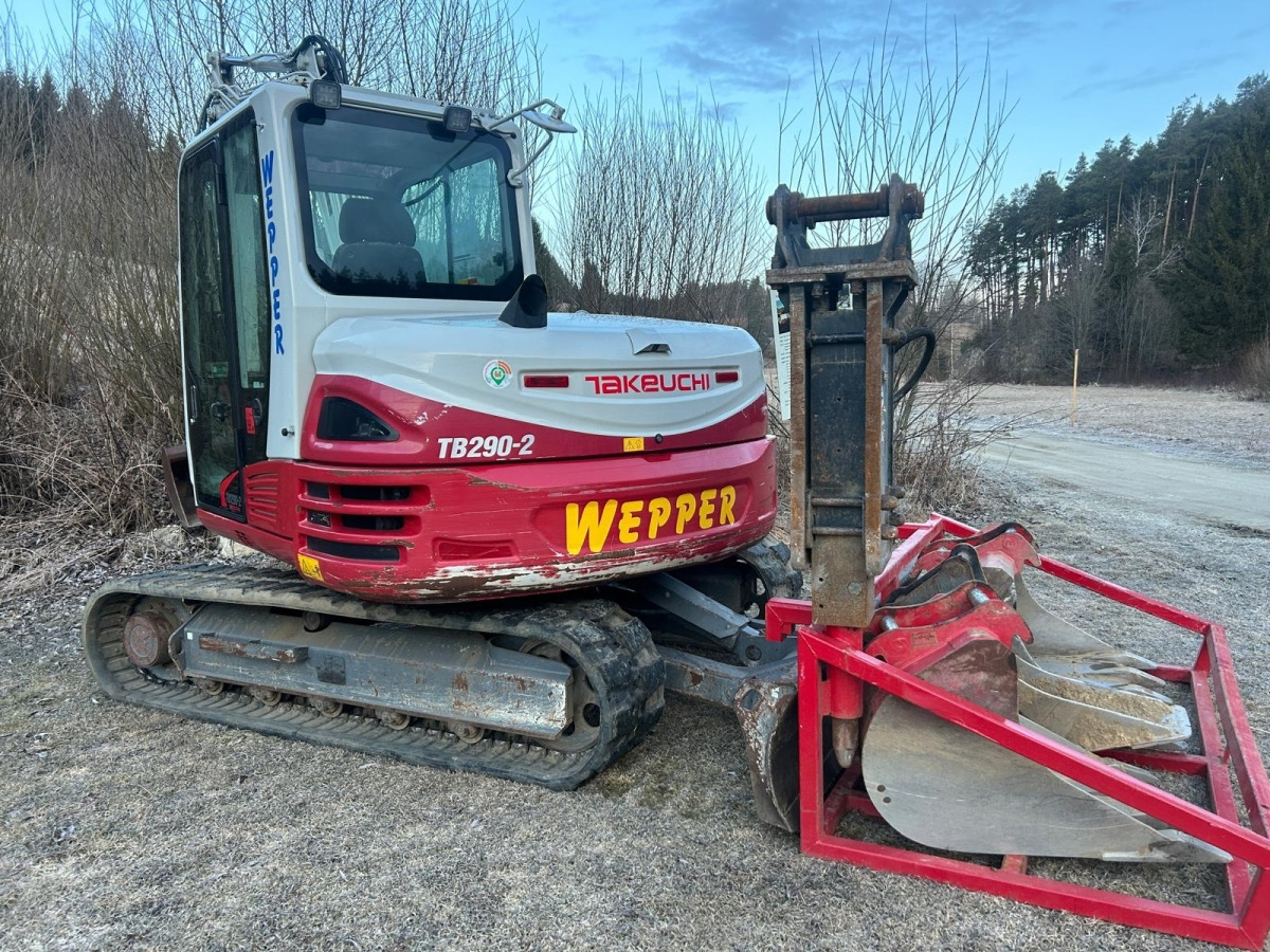 Takeuchi TB290-2 Bagger, Minibagger - Ekskavator mini: gambar 2 Takeuchi TB290-2 Bagger, Minibagger - Ekskavator mini: gambar 2