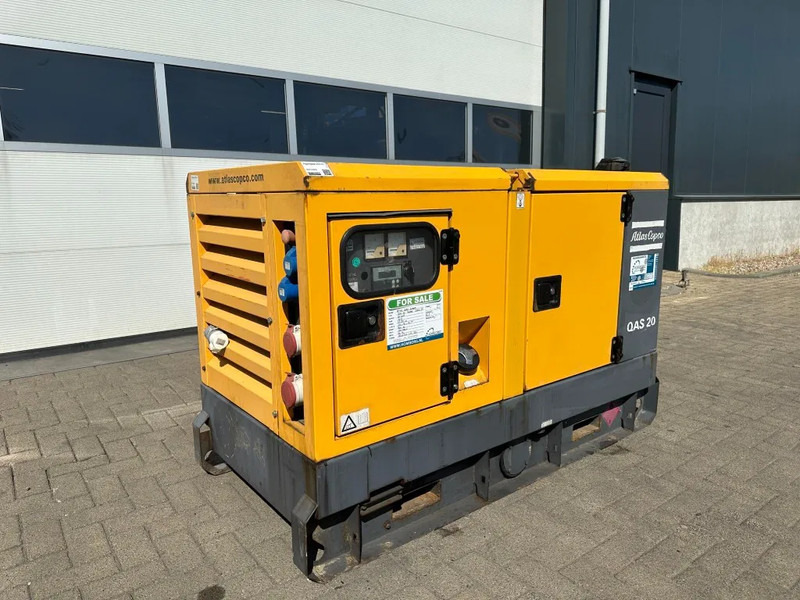 Atlas-Copco QAS 20 Kubota Leroy Somer 20 kVA Silent Rental generatorrset Stage 3A - Genset: gambar 5 Atlas-Copco QAS 20 Kubota Leroy Somer 20 kVA Silent Rental generatorrset Stage 3A - Genset: gambar 5