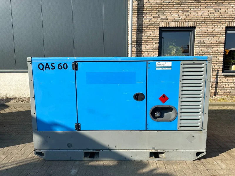 Atlas-Copco QAS 60 Perkins Stamford 60 kVA Silent Rental generatorset - Genset: gambar 1 Atlas-Copco QAS 60 Perkins Stamford 60 kVA Silent Rental generatorset - Genset: gambar 1