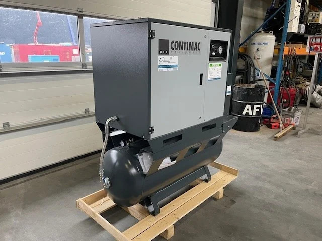 Contimac Contimac Silent 705/270 met Droger. zuigercompressor, 5,5 PK, 650 L/min. 10 Bar - Kompresor udara: gambar 3 Contimac Contimac Silent 705/270 met Droger. zuigercompressor, 5,5 PK, 650 L/min. 10 Bar - Kompresor udara: gambar 3