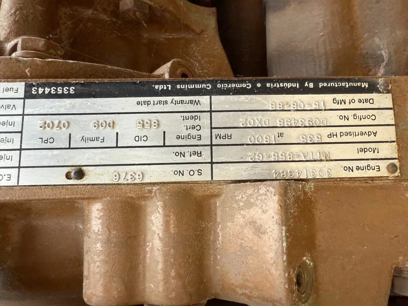 Cummins NTTA 855 G2 Leroy Somer 380 kVA generatorset ex Emergency 348 hours - Genset: gambar 4 Cummins NTTA 855 G2 Leroy Somer 380 kVA generatorset ex Emergency 348 hours - Genset: gambar 4