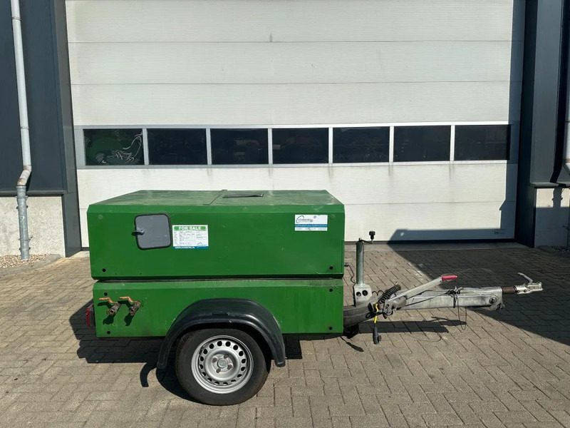Deutz F2M 1011 Mobiele Diesel Compressor 2.5 m3 / min 22 kW 7 Bar Aanhanger - Kompresor udara: gambar 1 Deutz F2M 1011 Mobiele Diesel Compressor 2.5 m3 / min 22 kW 7 Bar Aanhanger - Kompresor udara: gambar 1