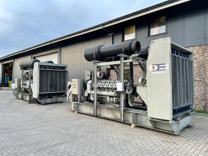 Genset Deutz MWM TBD 604 BV12 Leroy Somer 1450 kVA generatorset ex emergency: gambar 16