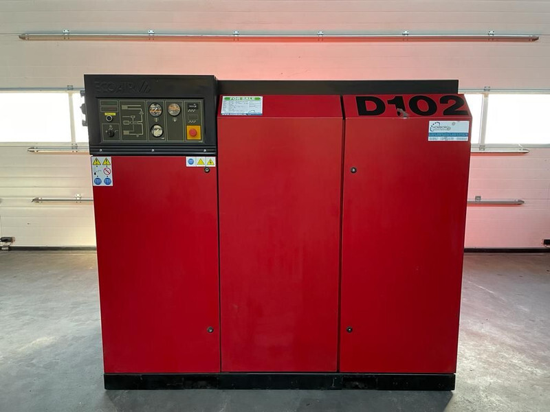 Ecoair D102 Elektrische Schroefcompressor 75 kW 10.000 L / min 8 Bar - Kompresor udara: gambar 1 Ecoair D102 Elektrische Schroefcompressor 75 kW 10.000 L / min 8 Bar - Kompresor udara: gambar 1