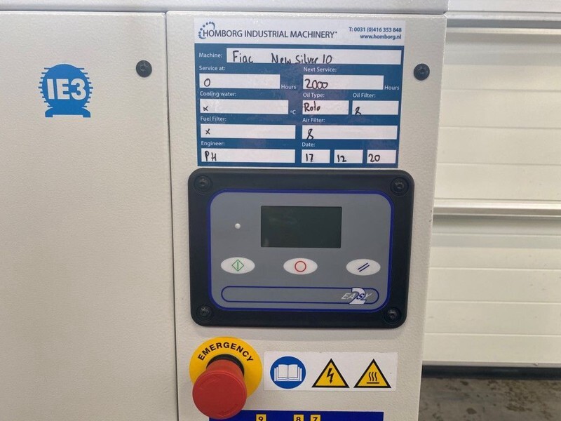 Fiac New Silver 10 Silent 7.5 kW 860 L / min 10 bar Elektrische Schroefcompressor - Kompresor udara: gambar 4 Fiac New Silver 10 Silent 7.5 kW 860 L / min 10 bar Elektrische Schroefcompressor - Kompresor udara: gambar 4