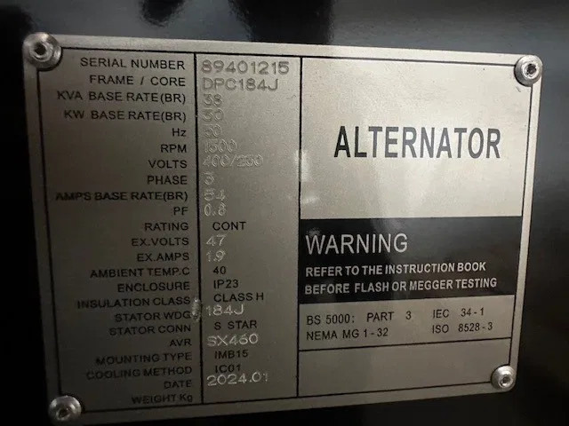 Generatordeel 38 kVA generatordeel Alternator New ! - Genset: gambar 3 Generatordeel 38 kVA generatordeel Alternator New ! - Genset: gambar 3