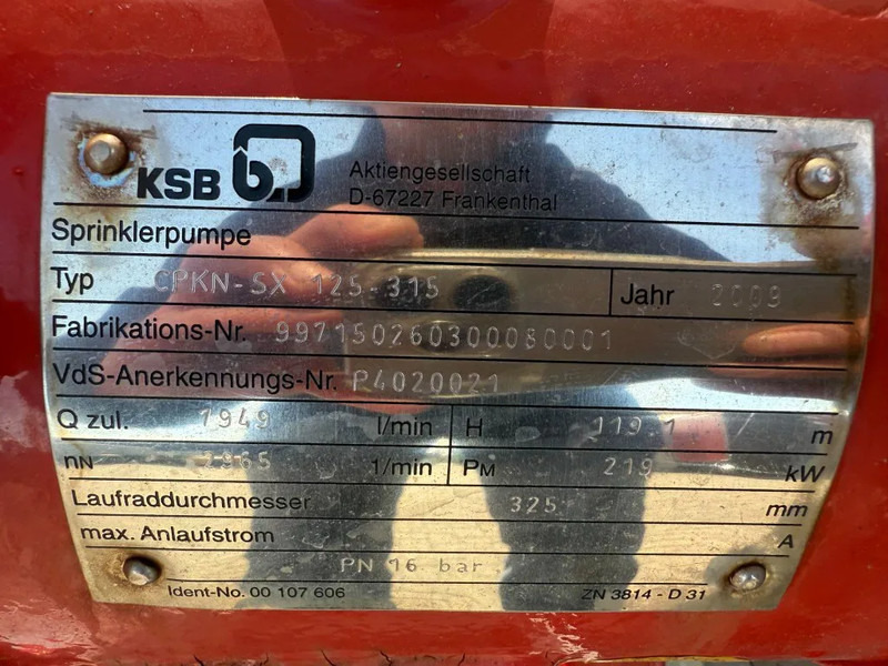 Iveco FPT NEF 67 KSB Diesel Waterpomp 476 m3 / h 12 Bar Opknapper - Pompa air: gambar 5 Iveco FPT NEF 67 KSB Diesel Waterpomp 476 m3 / h 12 Bar Opknapper - Pompa air: gambar 5