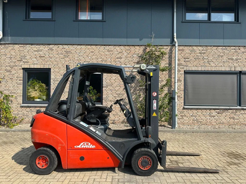 Linde H25T 2.5 ton Triplex Freelift Sideshift LPG Heftruck - Forklift LPG: gambar 3 Linde H25T 2.5 ton Triplex Freelift Sideshift LPG Heftruck - Forklift LPG: gambar 3