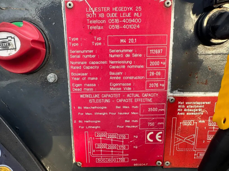 Moffett M4 20.1 Kubota Diesel Kooiaap 2 ton Sideshift Positioner Meeneemheftruck - Forklift yang dipasang di truk: gambar 5 Moffett M4 20.1 Kubota Diesel Kooiaap 2 ton Sideshift Positioner Meeneemheftruck - Forklift yang dipasang di truk: gambar 5