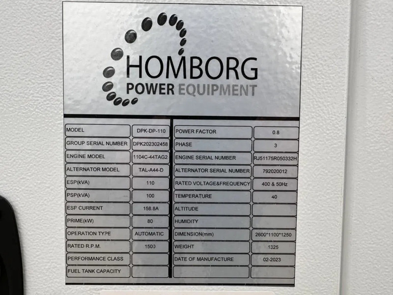 Perkins 1104C-44TAG2 Leroy Somer 110 kVA Silent generatorset LOADSHARING / SYNCHRONISING TO GRID - Genset: gambar 5 Perkins 1104C-44TAG2 Leroy Somer 110 kVA Silent generatorset LOADSHARING / SYNCHRONISING TO GRID - Genset: gambar 5