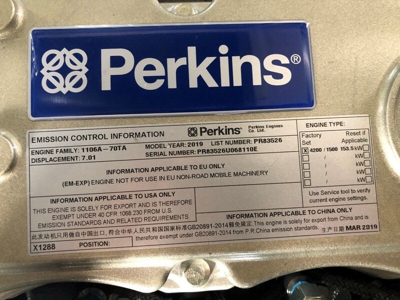 Perkins 165 kVA Supersilent generatorset - Genset: gambar 4 Perkins 165 kVA Supersilent generatorset - Genset: gambar 4