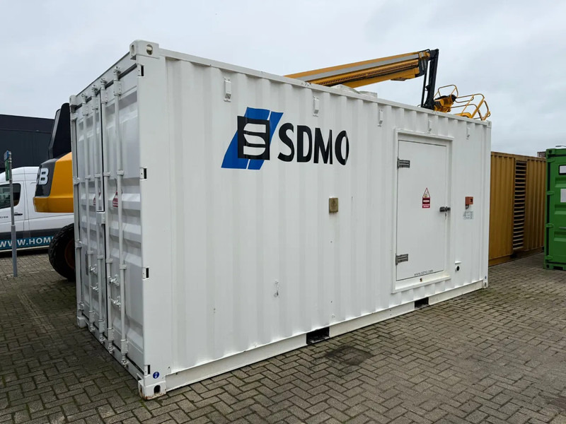 SDMO MTU 12V 2000 Leroy Somer 910 kVA Silent generatorset in 20 ft container - Genset: gambar 1 SDMO MTU 12V 2000 Leroy Somer 910 kVA Silent generatorset in 20 ft container - Genset: gambar 1